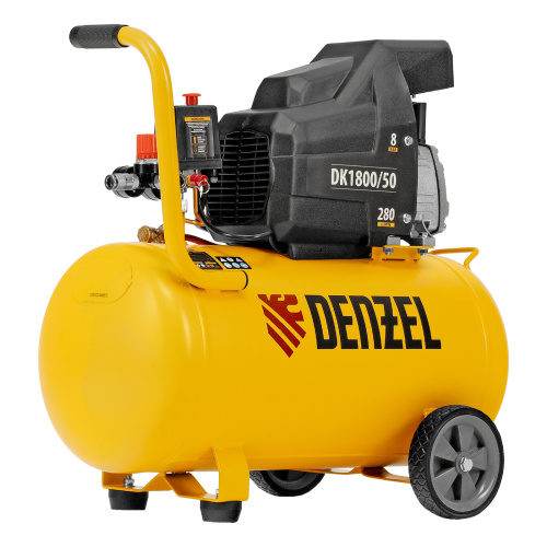 Компрессор воздушный DK1800/50, Х-PRO 1.8 кВт, 280л/мин, 50л Denzel по ценам производителя в Санкт-Петербурге с доставкой по всей России