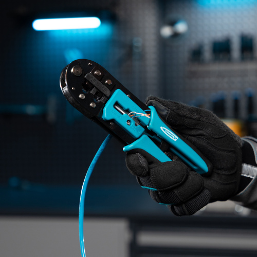 Клещи для обжима телефонных и компьютерных клемм RJ-45, 6P, 8P и RJ-11/12, 6P, 8P Gross купить в Москве с доставкой по всей России | ProtosMarket.ru