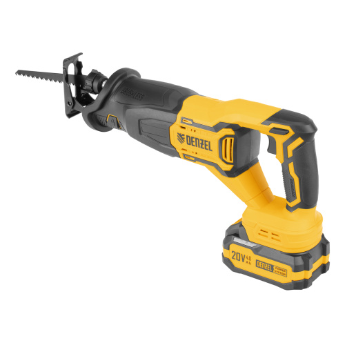 Пила сабельная аккумуляторная бесщет. RS-250, Li-Ion, 20 В Denzel по ценам производителя в Санкт-Петербурге с доставкой по всей России