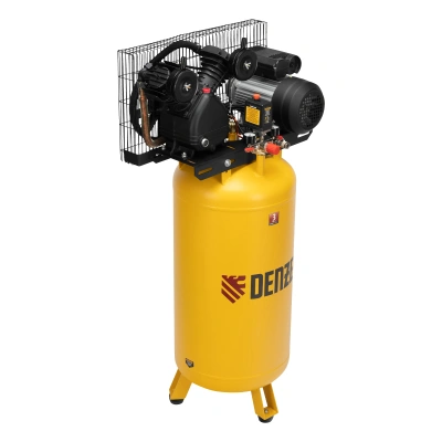 Компрессор воздушный BCV2200/100V, ременный привод , 2.3 кВт, 100 литров, 440 л/мин Denzel купить в Москве с доставкой по всей России | ProtosMarket.ru