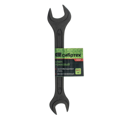 Ключ рожковый,14 х 17 мм, CrV, фосфатированный Сибртех купить в Москве с доставкой по всей России | ProtosMarket.ru