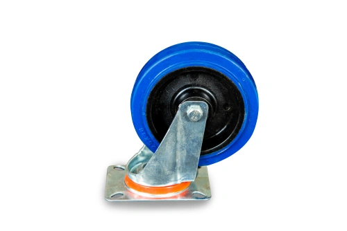 Колесо поворотное из эластичной резины MW100 125 мм по ценам производителя в Санкт-Петербурге с доставкой по всей России