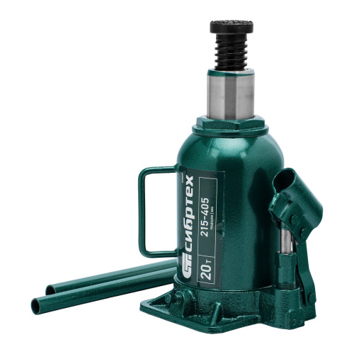 Домкрат гидравлический бутылочный, 20 т, 215-405 мм Сибртех по ценам производителя в Санкт-Петербурге с доставкой по всей России