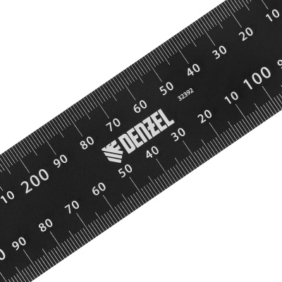 Угольник, 200 х 300 мм, алюминиевый, лазерная гравировка Denzel по ценам производителя в Санкт-Петербурге с доставкой по всей России