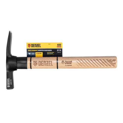 Молоток каменщика, 400 г, буковая рукоятка, EFP Denzel по ценам производителя в Санкт-Петербурге с доставкой по всей России