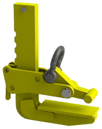 Захват эксцентриковый ZGR (г/п 1,65 т, лист 0-250мм) по ценам производителя в Санкт-Петербурге с доставкой по всей России