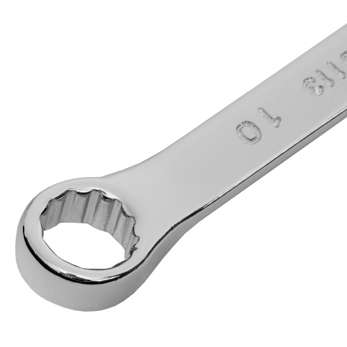 Ключ комбинированный, 10 мм, CrV, полированный хром Matrix по ценам производителя в Санкт-Петербурге с доставкой по всей России