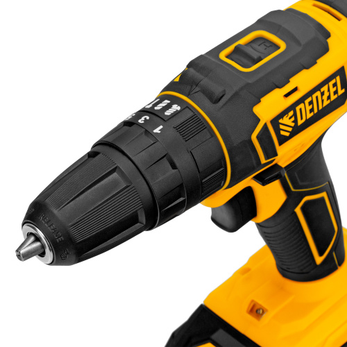 Дрель-шуруповерт аккумуляторная ударная CID-18-02BM, Li-Ion, 18 В, 2 акк. Denzel купить в Москве с доставкой по всей России | ProtosMarket.ru