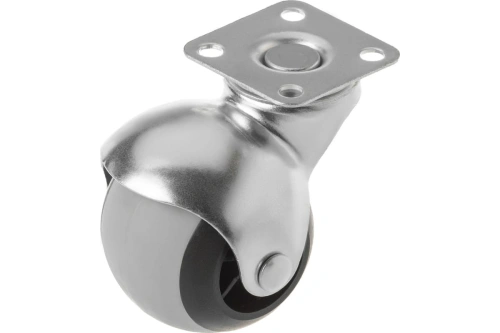 Колесо мебельное поворотное резиновое SCmg 20 40 мм по ценам производителя в Санкт-Петербурге с доставкой по всей России