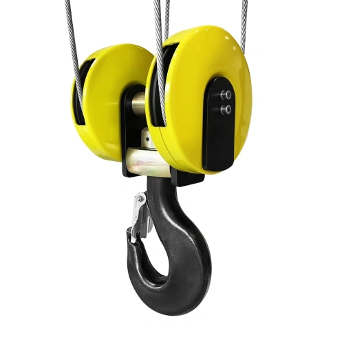 Крюковая подвеска OCALIFT для канатного тельфера 5т двухрольная 4/1 купить в Москве с доставкой по всей России | ProtosMarket.ru