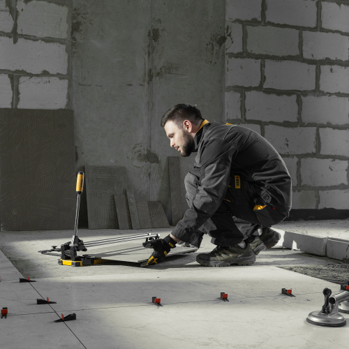 Плиткорез 600х14мм, цельнометал. напр., каретка на подш., стальная станина, рукоятка-пенал Denzel по ценам производителя в Санкт-Петербурге с доставкой по всей России