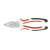 Плоскогубцы WHite Nickel, 200 мм, никелированные, трехкомпонентные рукоятки Matrix купить в Москве с доставкой по всей России | ProtosMarket.ru