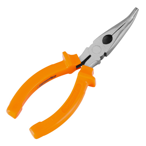 Длинногубцы изогнутые Classic, 160 мм, шлифованные, пластмассовые рукоятки Sparta купить в Москве с доставкой по всей России | ProtosMarket.ru