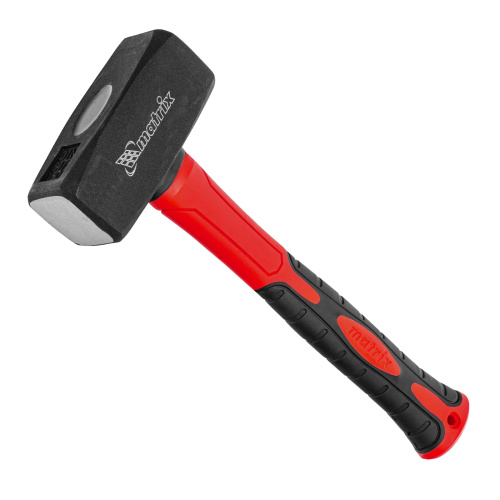 Кувалда optimal, 1500 г, фибергласовая обрезиненная рукоятка Matrix купить в Москве с доставкой по всей России | ProtosMarket.ru