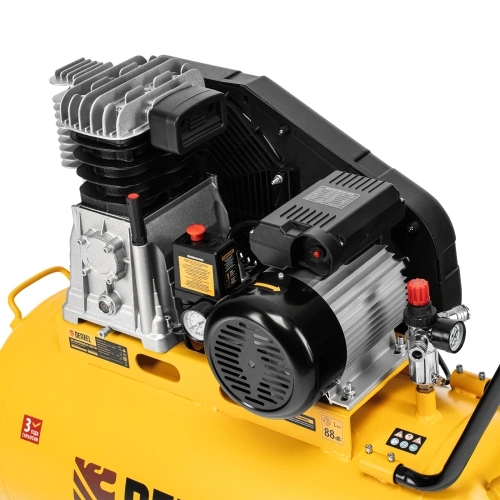 Компрессор воздушный рем. привод BCI 2200/100, 2,2 кВт, 100 литров, 420 л/мин Denzel по ценам производителя в Санкт-Петербурге с доставкой по всей России