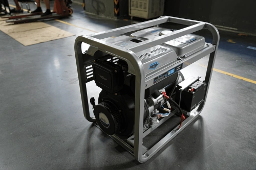 Генератор дизельный 7,0 кВт 220В с электростартером и колесами TOR KM7000D по ценам производителя в Санкт-Петербурге с доставкой по всей России
