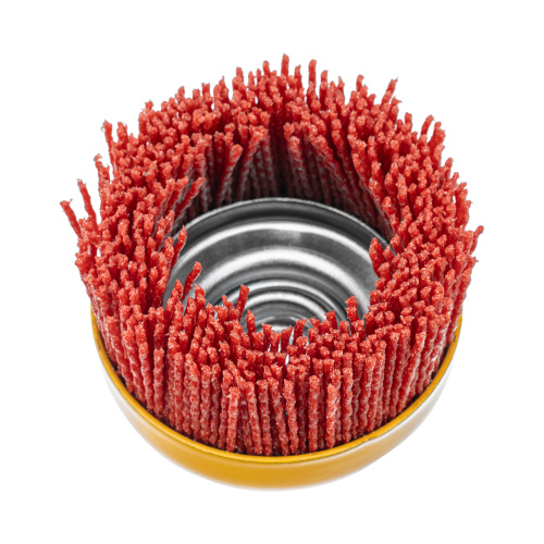 Щетка для УШМ, 75 мм, Чашка, нейлоновая щетина, М14 Denzel по ценам производителя в Санкт-Петербурге с доставкой по всей России