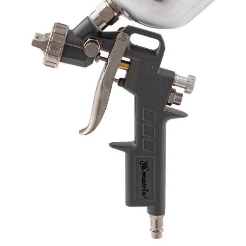Краскораспылитель пневматический с верхним бачком V 1, 0 л, сопло D 1.2, 1.5 и 1.8 мм Matrix купить в Москве с доставкой по всей России | ProtosMarket.ru