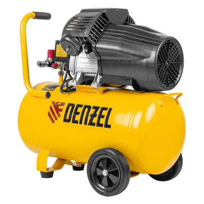 Компрессор воздушный DCV2200/50, прямой привод, 2.2 кВт, 50 литров, 380 л/мин Denzel по ценам производителя в Санкт-Петербурге с доставкой по всей России
