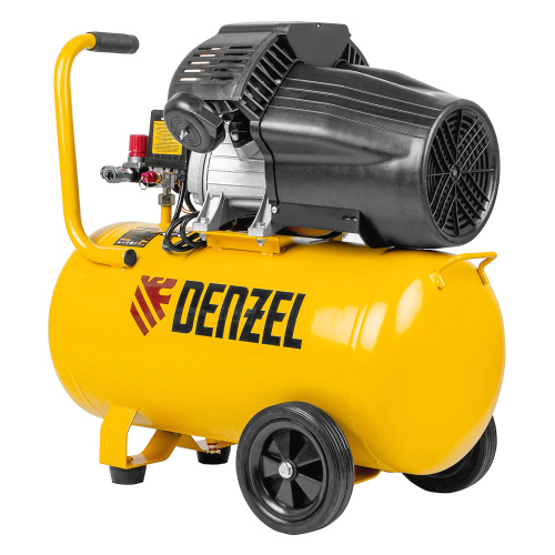 Компрессор воздушный DCV2200/50, прямой привод, 2.2 кВт, 50 литров, 380 л/мин Denzel по ценам производителя в Санкт-Петербурге с доставкой по всей России