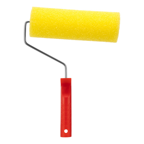 Валик "Структурный" поролоновый с ручкой, "гладкий", 230 мм, D 80 мм, D ручки 6 мм MTX купить в Москве с доставкой по всей России | ProtosMarket.ru