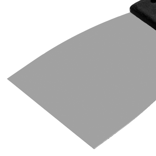 Шпательная лопатка из нержавеющей стали, 80 мм, пластмассовая ручка Сибртех купить в Москве с доставкой по всей России | ProtosMarket.ru