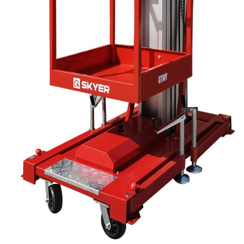 Одномачтовый подъемник SKYER GTWY9-100 по ценам производителя в Санкт-Петербурге с доставкой по всей России