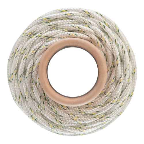 Фал плетеный капроновый с сердечником, 6 мм, L 100 м, 16-прядный, Сибртех купить в Москве с доставкой по всей России | ProtosMarket.ru