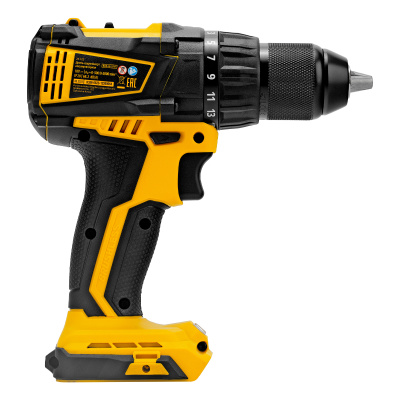 Дрель-шуруповерт аккумуляторная, бесщет. BLDL-IB-18-0, Li-Ion, 18 В Denzel купить в Москве с доставкой по всей России | ProtosMarket.ru