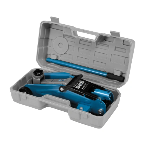 Домкрат гидравлический подкатной, 2 т, h подъема 140-340 мм, в кейсе Stels по ценам производителя в Санкт-Петербурге с доставкой по всей России