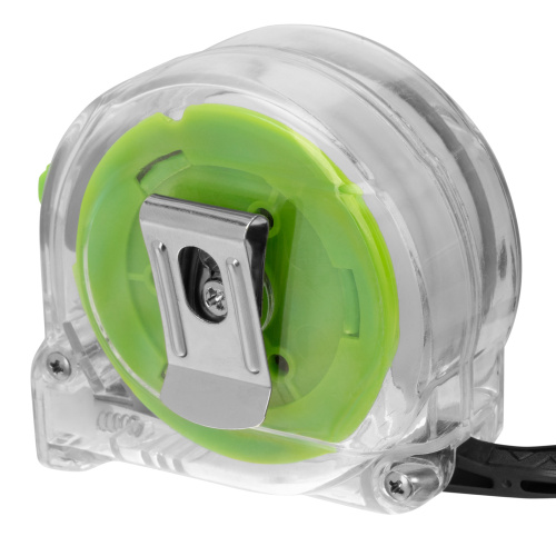 Рулетка Кварц,прозрачный корпус,амортизатор,5 м х 19 мм Сибртех по ценам производителя в Санкт-Петербурге с доставкой по всей России