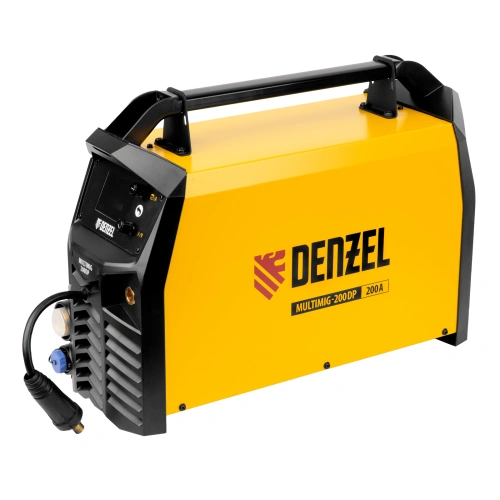 Аппарат инвертор. полуавтомат. сварки MultiMIG-200DP Synergy Double Pulse, 200 А, ПВ 80% Denzel по ценам производителя в Санкт-Петербурге с доставкой по всей России