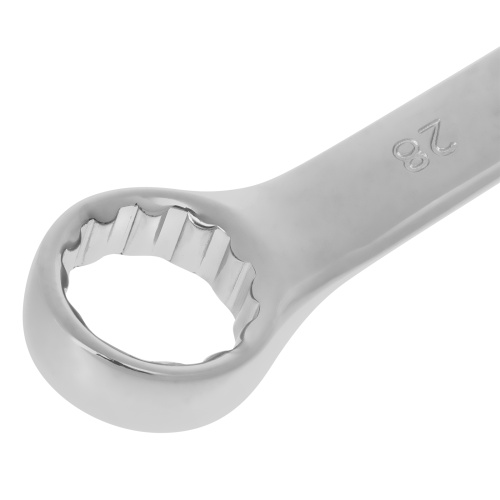 Ключ комбинированный, 28 мм, CrV, полированный хром Matrix купить в Москве с доставкой по всей России | ProtosMarket.ru