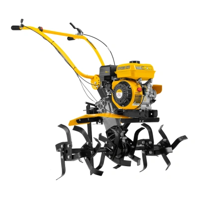 Мотоблок DPT-170SB, 7 л.с., ремен.сцеп, фрез 3х4, ШОМ, без колес, передачи 2В/1Н Denzel по ценам производителя в Санкт-Петербурге с доставкой по всей России