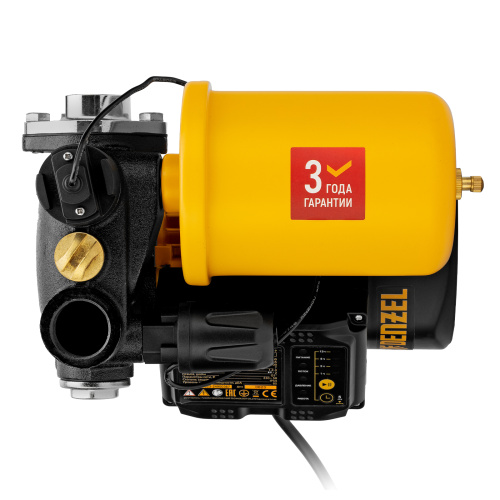 Насосная станция PS500C, 500 Вт, напор 35 м, 2200 л/ч, ресивер 2 л, блок управления Denzel по ценам производителя в Санкт-Петербурге с доставкой по всей России