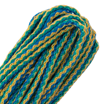 Шнур вязаный полипропиленовый с серд."Радуга", 4 мм, L 20 м, Сибртех по ценам производителя в Санкт-Петербурге с доставкой по всей России