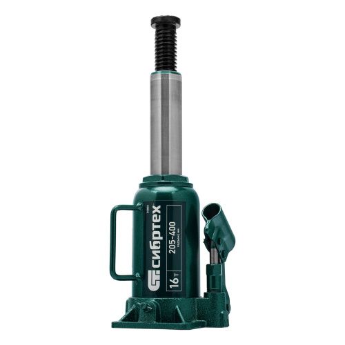 Домкрат гидравлический бутылочный, 16 т, 205-400 мм Сибртех купить в Москве с доставкой по всей России | ProtosMarket.ru