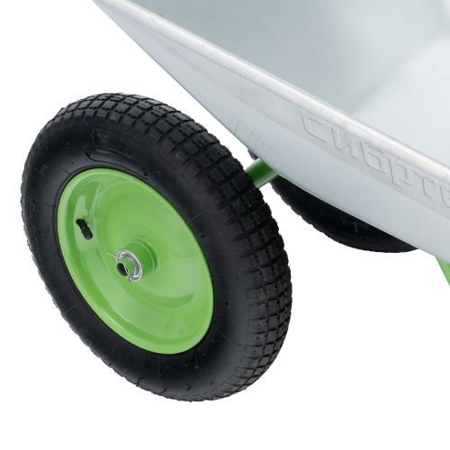 Тачка садовая, 2-х колесная, грузоподъемность 120 кг, объем 65 л Сибртех по ценам производителя в Санкт-Петербурге с доставкой по всей России