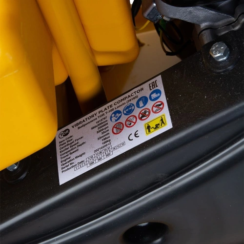 Виброплита 100 кг, 25кН (Loncin) бак, коврик, колесный комплект TOR T-100 купить в Москве с доставкой по всей России | ProtosMarket.ru