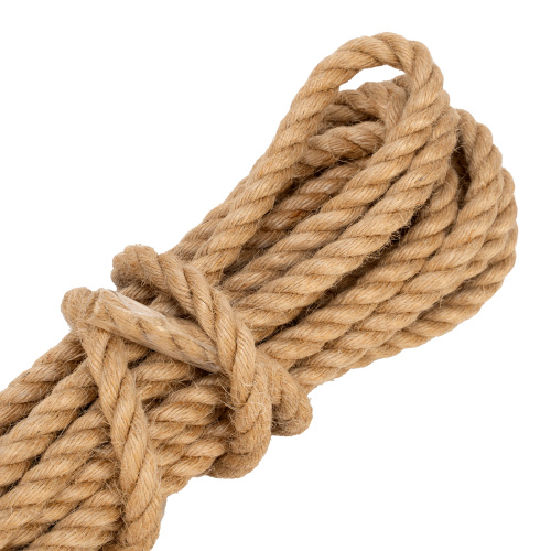 Веревка джутовая, L 10 м, крученая, D 8 мм Сибртех по ценам производителя в Санкт-Петербурге с доставкой по всей России