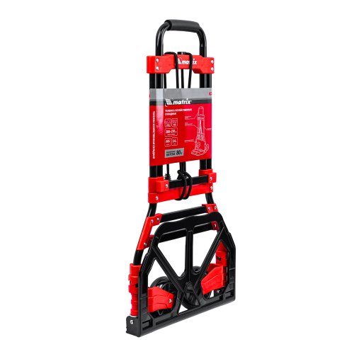 Тележка хозяйственная, складная, 2 колесная, грузоподъемность 80 кг Matrix по ценам производителя в Санкт-Петербурге с доставкой по всей России