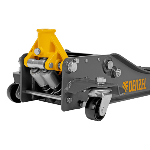 Домкрат гидравлический подкатной, 3 т, 75-500 мм, быстрый подъем, низкий подхват, проф. Denzel по ценам производителя в Санкт-Петербурге с доставкой по всей России