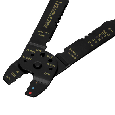 Щипцы, 210 мм, для зачистки электропроводов и обжима контактных кле мм, 1.5-6.5 мм Sparta по ценам производителя в Санкт-Петербурге с доставкой по всей России