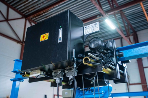 Таль передвижная двухскоростная с уменьшенной строительной высотой  3,2т  6м 4/1 380В электрическая канатная TOR SHA8 2D по ценам производителя в Санкт-Петербурге с доставкой по всей России