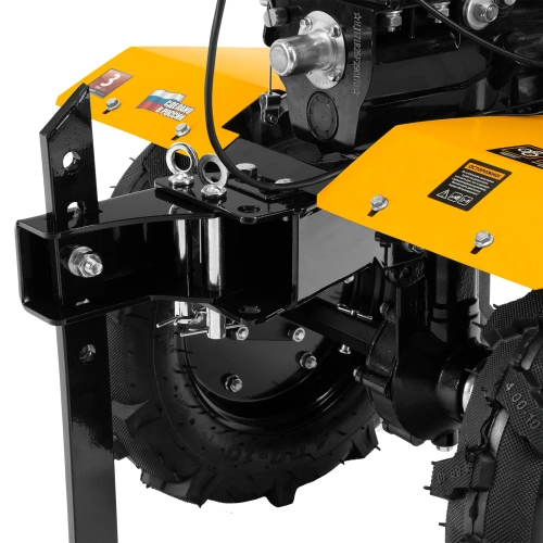 Мотоблок DPT-270X, 7 л.с, дисковое сцепление, ширина 90 см, глубина 35 см, фрез 3 х 4, ВОМ, передачи 2В/1Н Denzel по ценам производителя в Санкт-Петербурге с доставкой по всей России