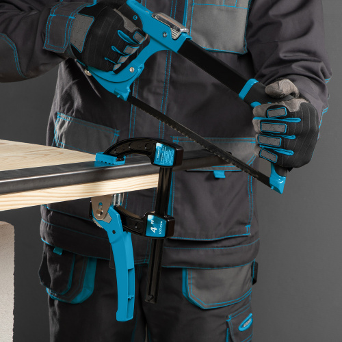 Струбцина реечная быстрозажимная 4, металлический корпус, рычажный храповой механизм, 100 мм Gross купить в Москве с доставкой по всей России | ProtosMarket.ru