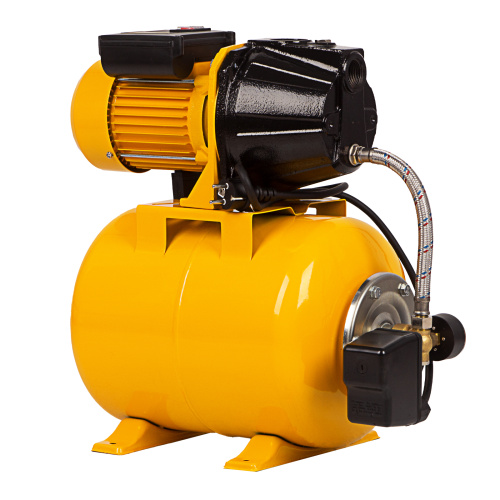 Насосная станция PS1100С, 1100 Вт, 4500 л/ч, ресивер 24 л, подъем 46 м, чугун Denzel по ценам производителя в Санкт-Петербурге с доставкой по всей России