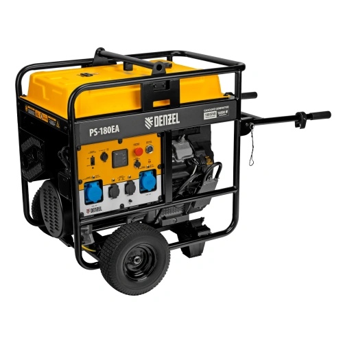 Генератор бензиновый PS-180EA, 18 кВт,230 В, 65л, разъём ATS,эл.старт Denzel по ценам производителя в Санкт-Петербурге с доставкой по всей России