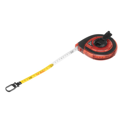 Рулетка геодезическая 20 м х 15 мм, закрытый корпус, фибергласовая лента, двусторонняя шкала, Pro Matrix купить в Москве с доставкой по всей России | ProtosMarket.ru