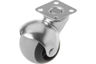 Колесо мебельное поворотное резиновое SCmg 20 40 мм купить в Москве с доставкой по всей России | ProtosMarket.ru